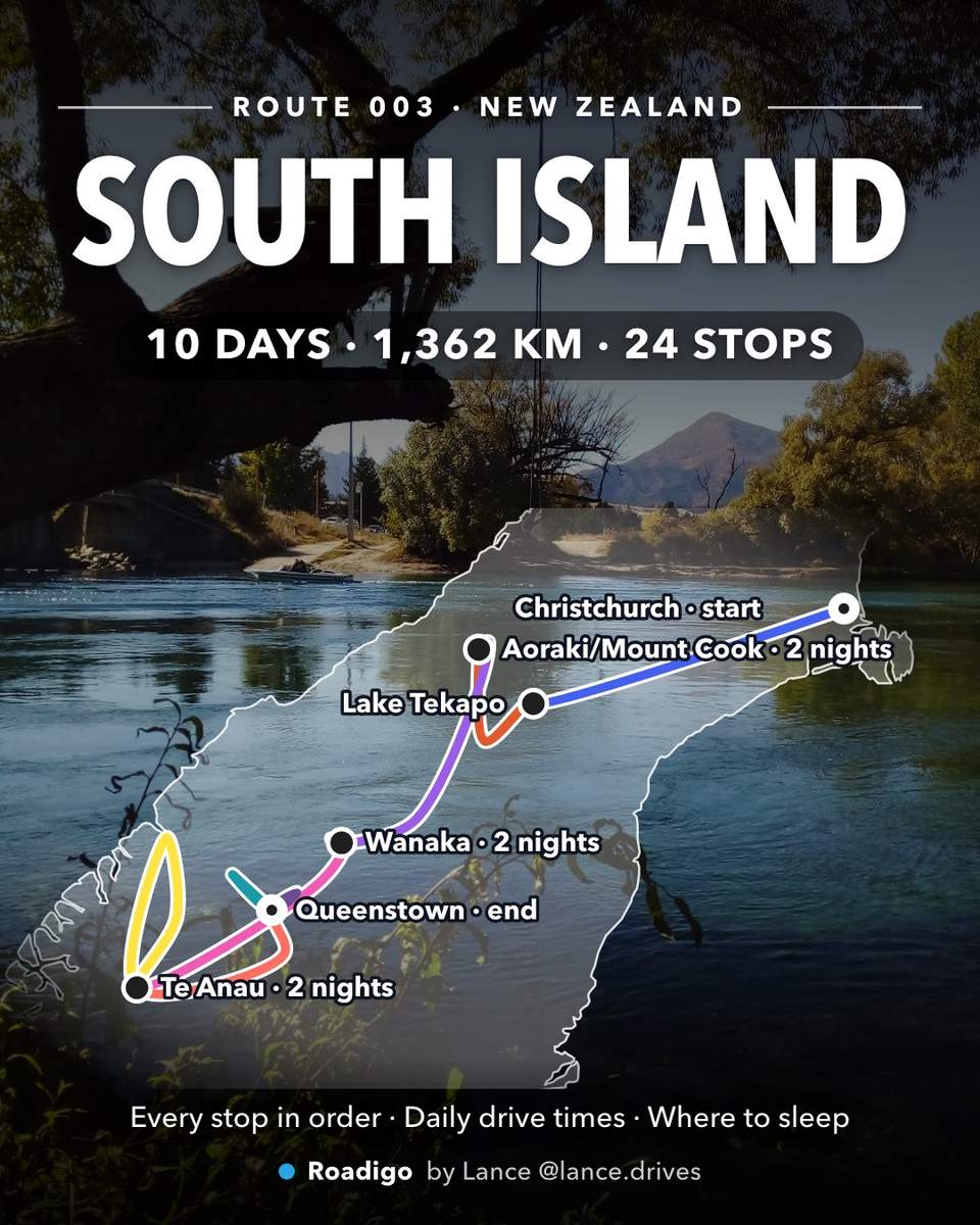 New Zealand South Island Road Trip
